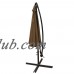 ALEKO 10' Adjustable Outdoor Garden Patio Banana Hanging Umbrella   555955828
